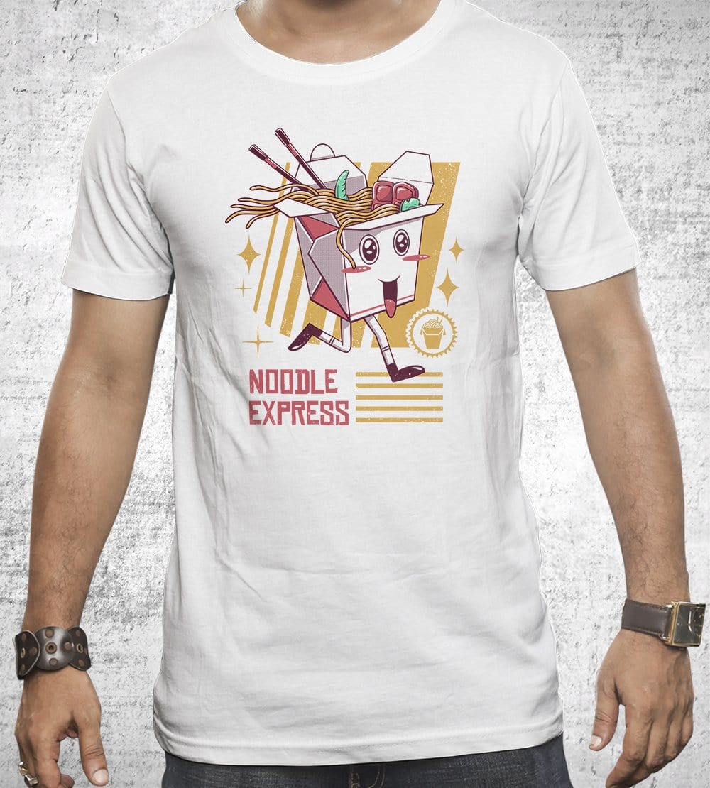 Noodle Express T-Shirts by Vincent Trinidad - Pixel Empire