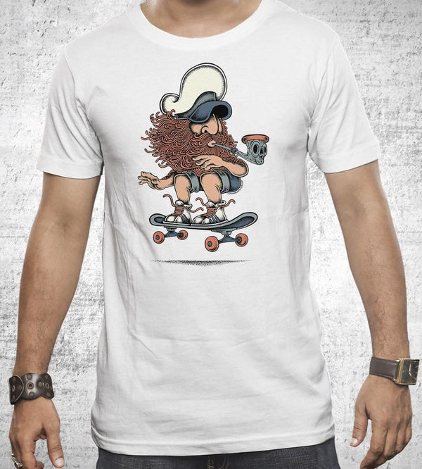 Skateboard T-Shirts by Copenhagen Poster - Pixel Empire