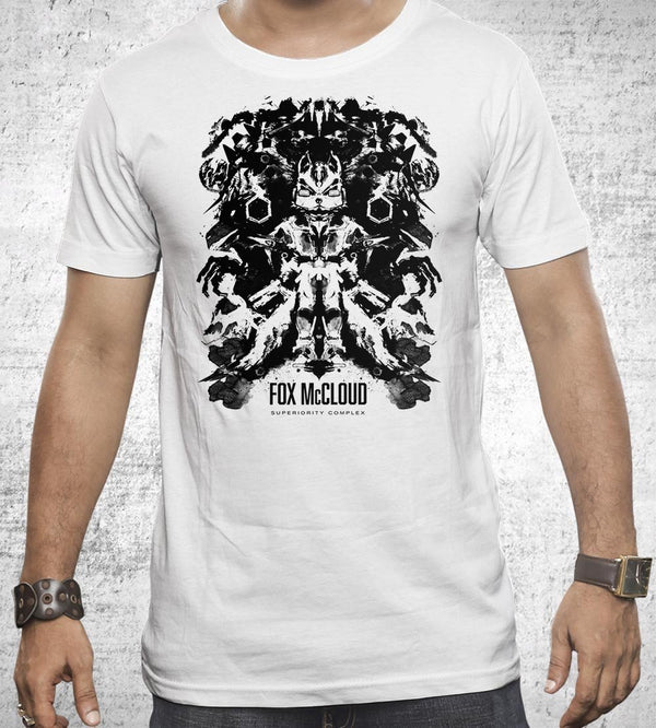 Starfox Ink Blot T-Shirts by Barrett Biggers - Pixel Empire