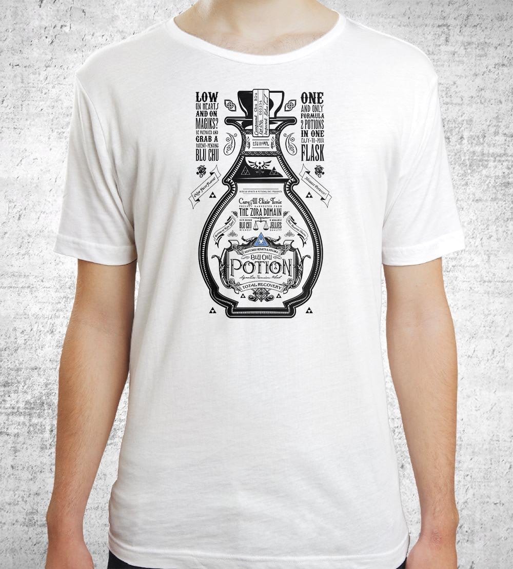 Blue Potion T-Shirts by Barrett Biggers - Pixel Empire