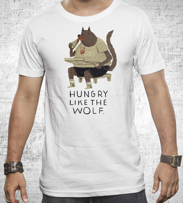 Hungry Like the Wolf T-Shirts by Louis Roskosch - Pixel Empire