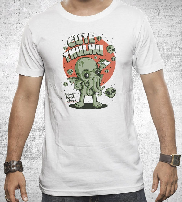 Cutethulhu! T-Shirts by Ilustrata - Pixel Empire