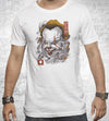 Oni Clown Mask T-Shirts by Vincent Trinidad - Pixel Empire