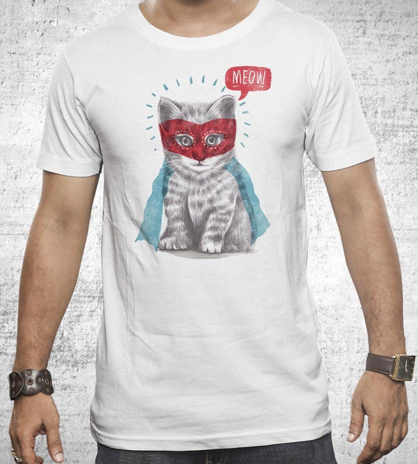Super Cat T-Shirts by Dan Elijah Fajardo - Pixel Empire