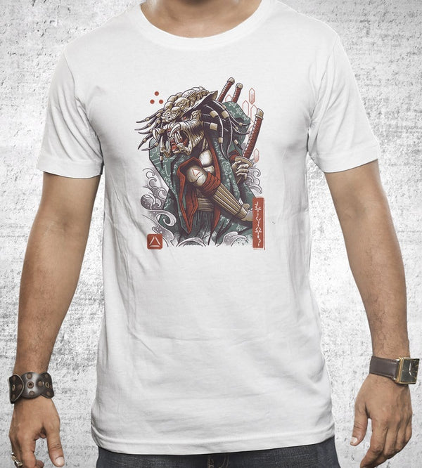 Samurai Predator T-Shirts by Vincent Trinidad - Pixel Empire