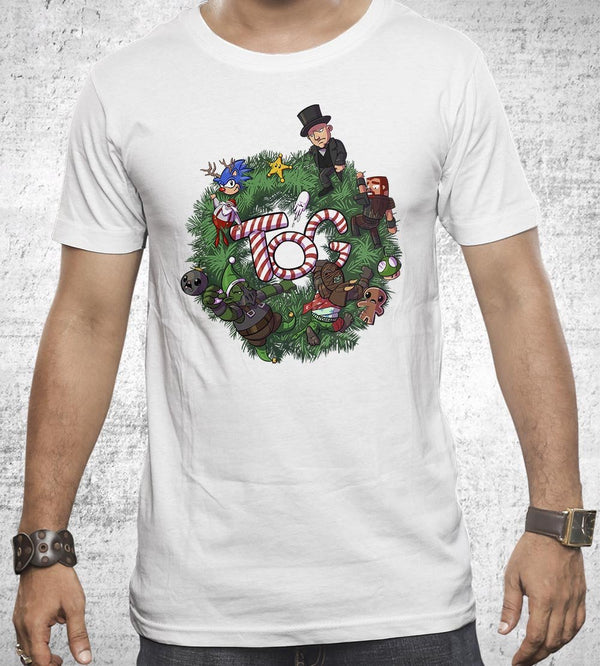 Christmas Wreathe T-Shirts by Tear of Grace - Pixel Empire