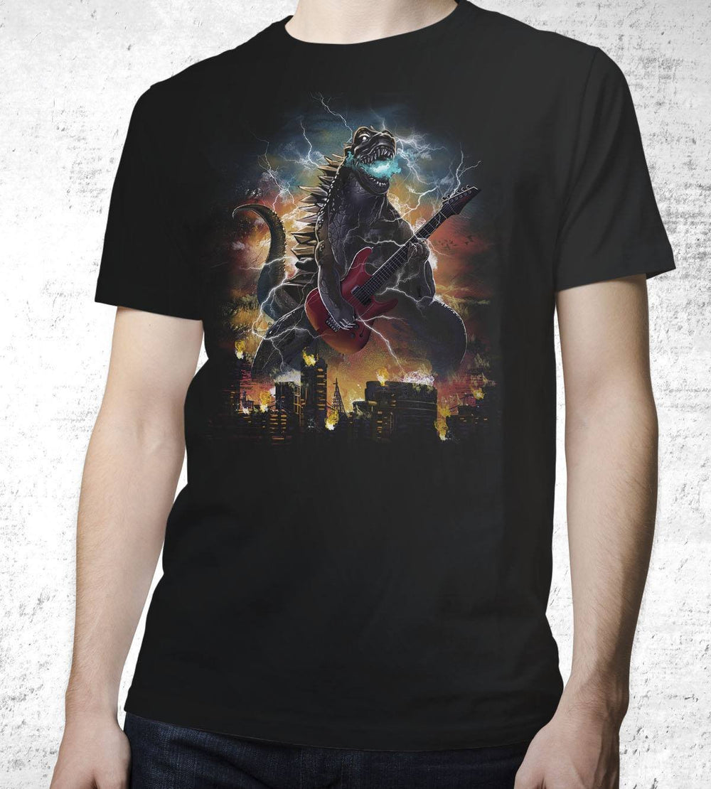 Guitarzilla T-Shirts by Dan Elijah Fajardo - Pixel Empire