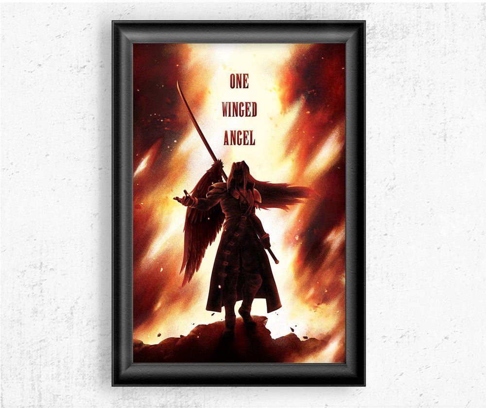 One Winged Angel Posters by Dylan West - Pixel Empire