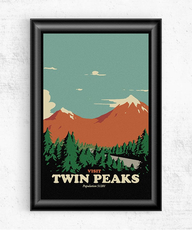 Visit Twin Peaks Posters by Mathiole - Pixel Empire