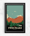 Visit Twin Peaks Posters by Mathiole - Pixel Empire