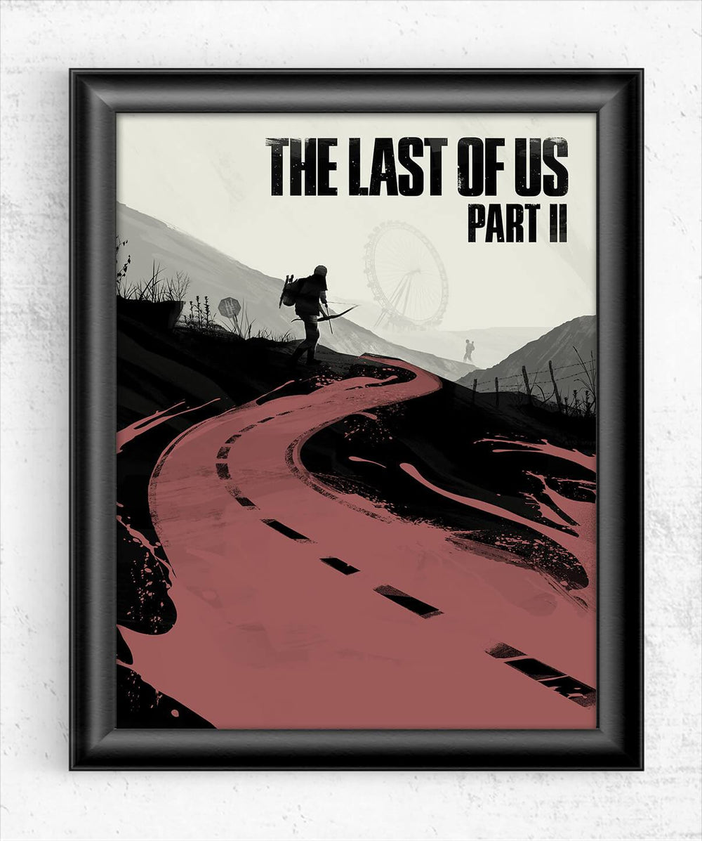 The Last of Us Part II - Road to Revenge Posters by Felix Tindall - Pixel Empire