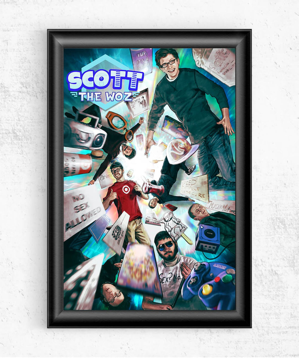 “Scott The Woz” General Series - Up in the Air Posters by Scott The Woz - Pixel Empire