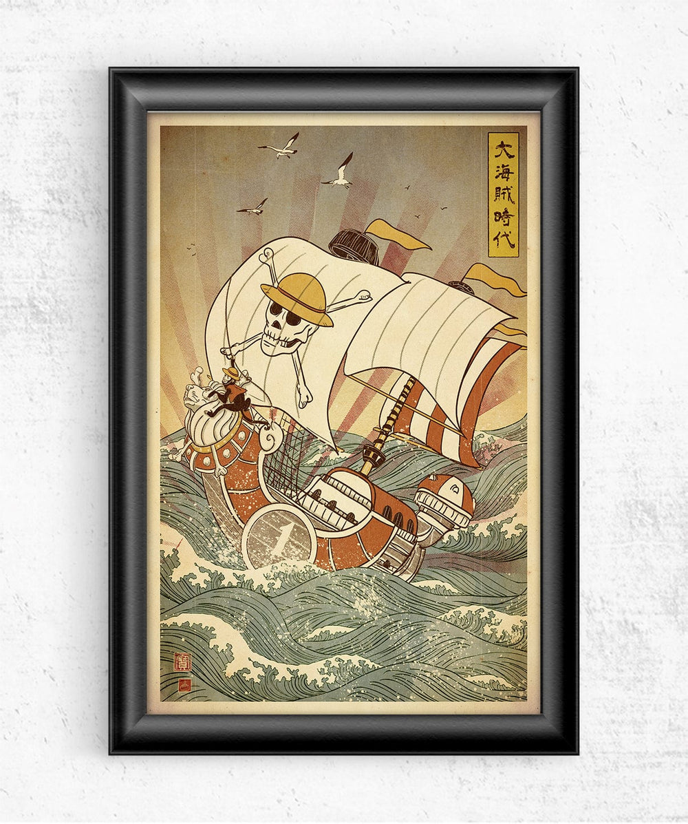One Piece Ukiyo-e Posters by William Xiaobaosg - Pixel Empire