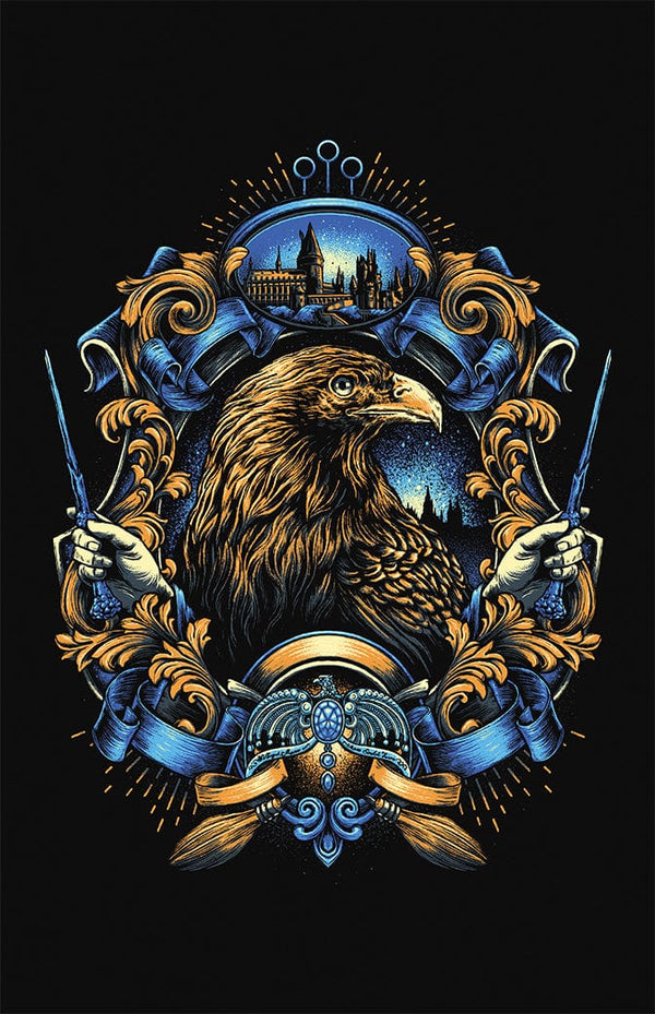 Wizarding House Set Posters by Glitchy Gorilla - Pixel Empire