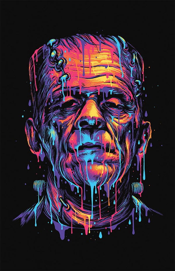 Universal Monster Meltdown Set Posters by Glitchy Gorilla - Pixel Empire