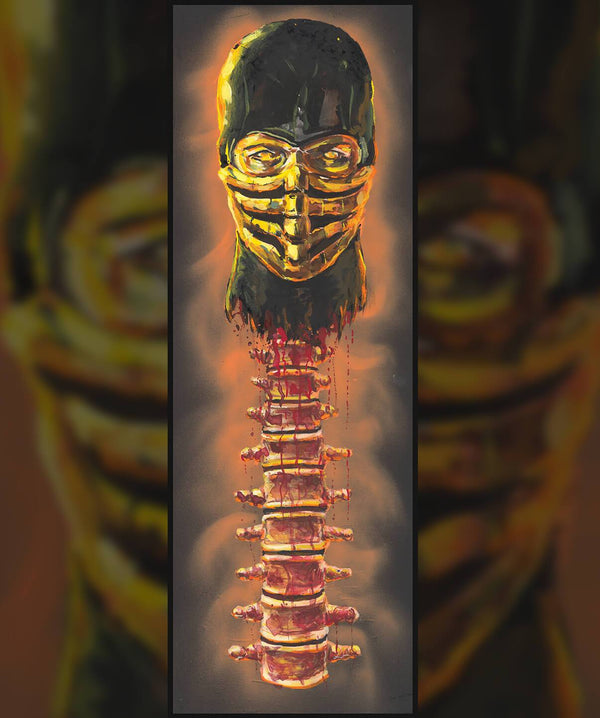 Scorpion Spine Fatality 11.75x36 Posters by Cody James by Cody - Pixel Empire