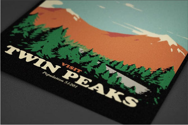 Visit Twin Peaks Posters by Mathiole - Pixel Empire