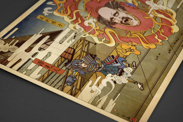 Mega Man Ukiyo-e Posters by William Xiaobaosg - Pixel Empire