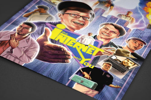 The Internet and You VHS + Poster VHS by Scott The Woz - Pixel Empire