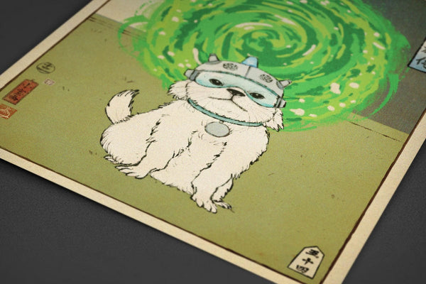 Snowball Ukiyo-e Posters by William Xiaobaosg - Pixel Empire