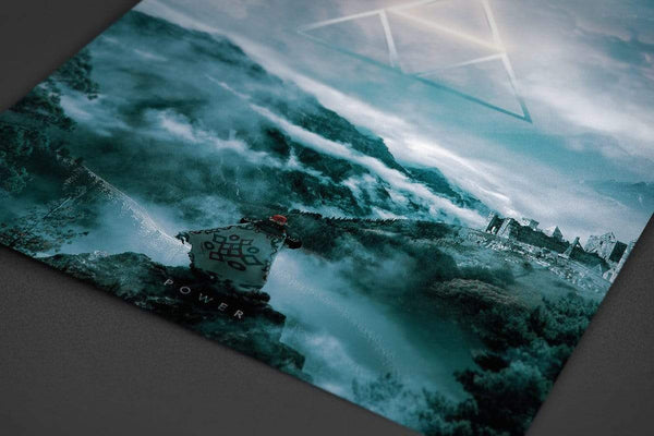 Brave Adventurer Motivational Poster Set Posters by Barrett Biggers - Pixel Empire