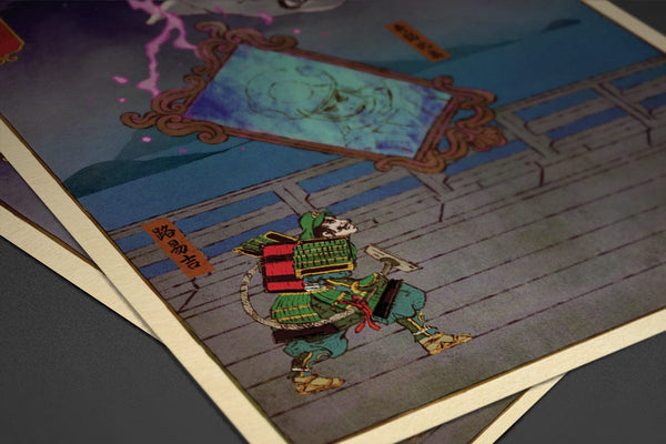 Luigi's Mansion Ukiyo-e Posters by William Xiaobaosg - Pixel Empire