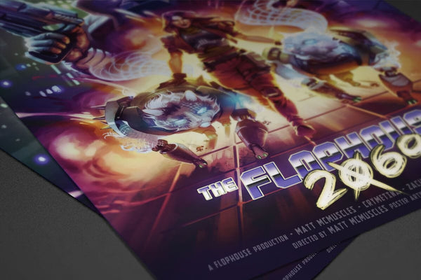 The Flophouse 2069 Posters by Matt McMuscles - Pixel Empire
