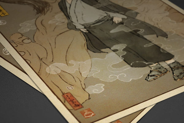 Attack on Titan Ukiyo-e Posters by William Xiaobaosg - Pixel Empire