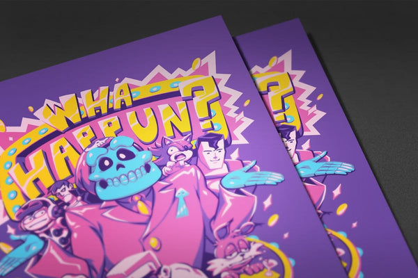 Wha Happun? Posters by Matt McMuscles - Pixel Empire
