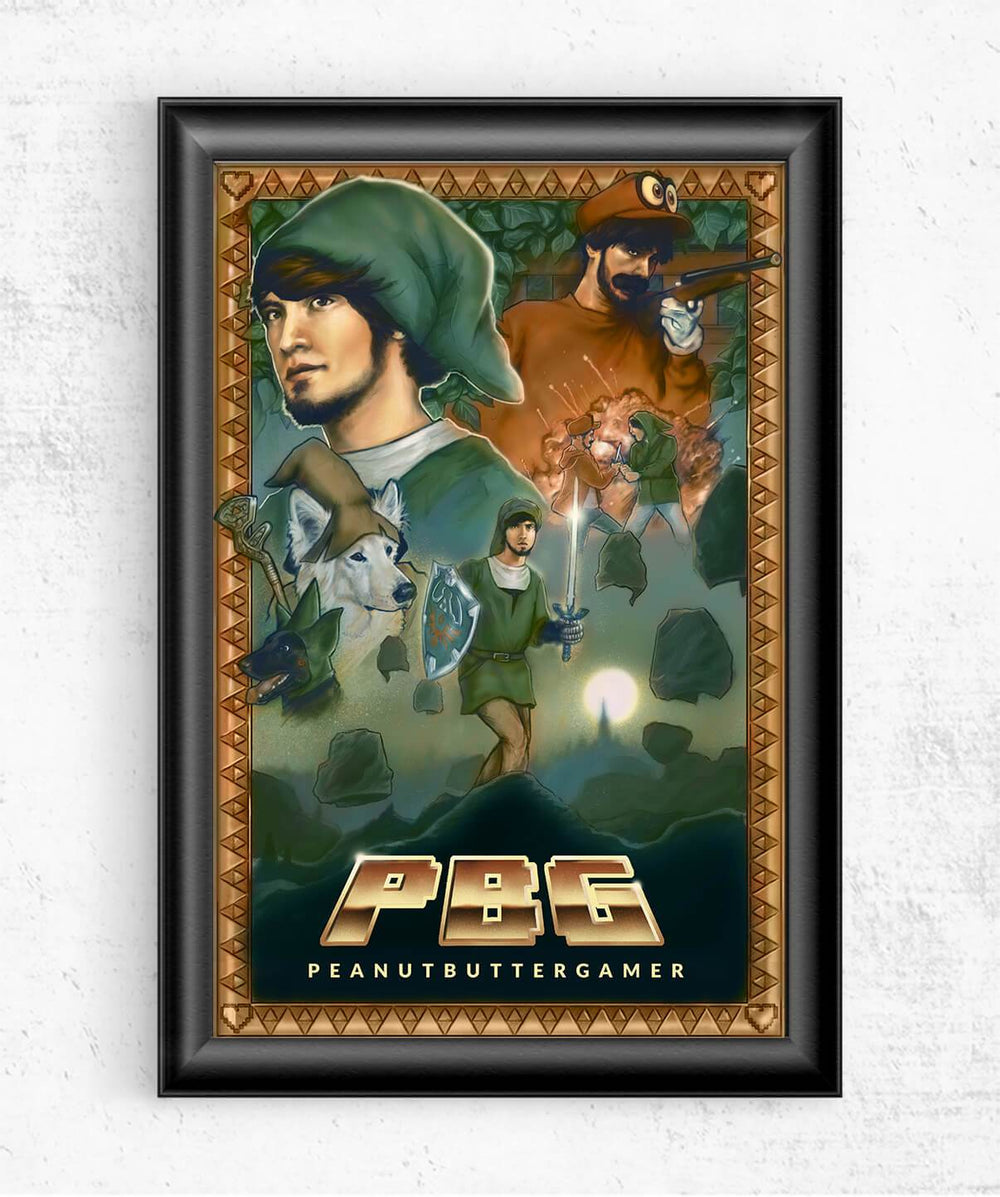 The Legend of PBG Posters by PeanutButterGamer - Pixel Empire