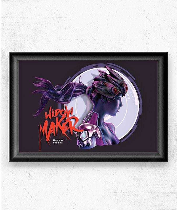 Widow Maker Posters by Barrett Biggers - Pixel Empire