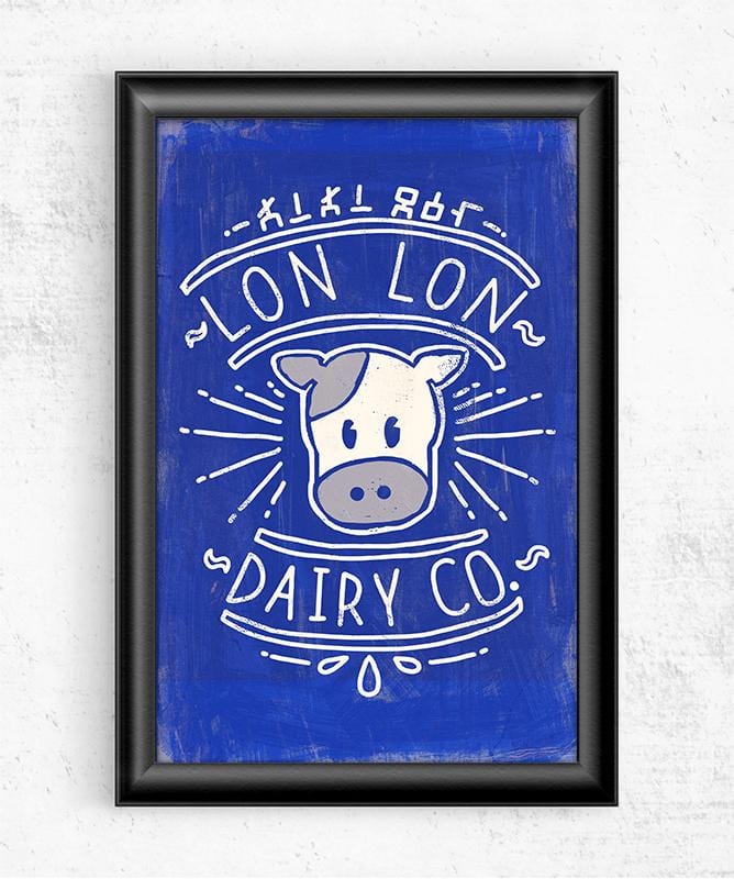 Lon Lon Dairy Co Posters by Ronan Lynam - Pixel Empire