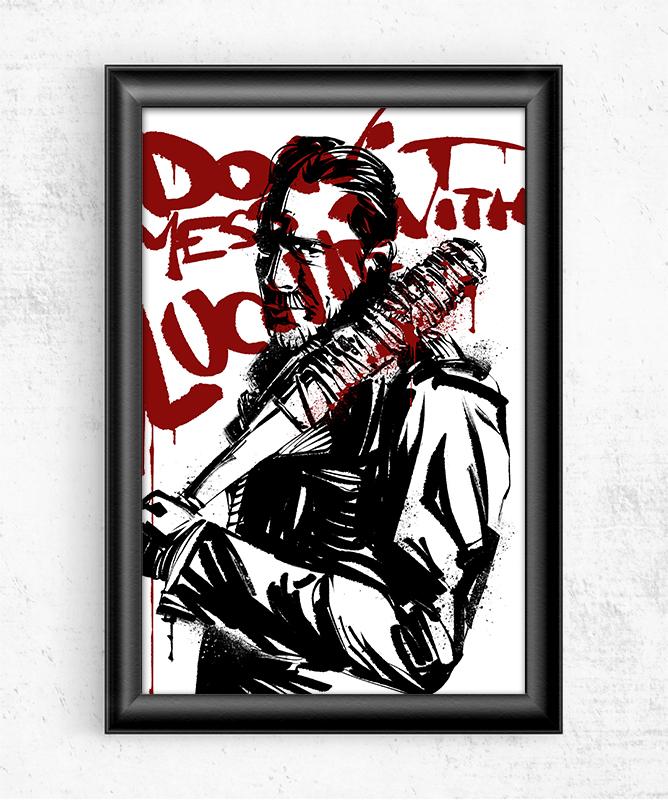 The Walking Dead Negan Posters by Nikita Abakumov - Pixel Empire