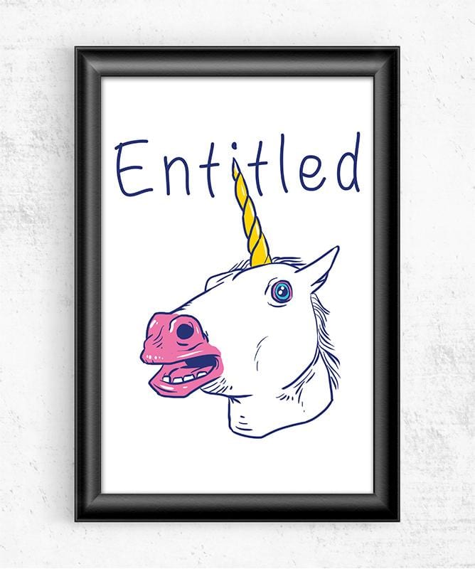 Entitled Unicorn Posters by Vincent Trinidad - Pixel Empire