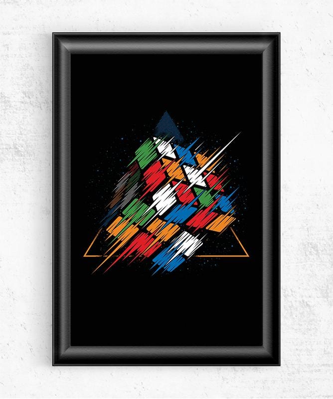 Space Cubik Posters by StudioM6 - Pixel Empire