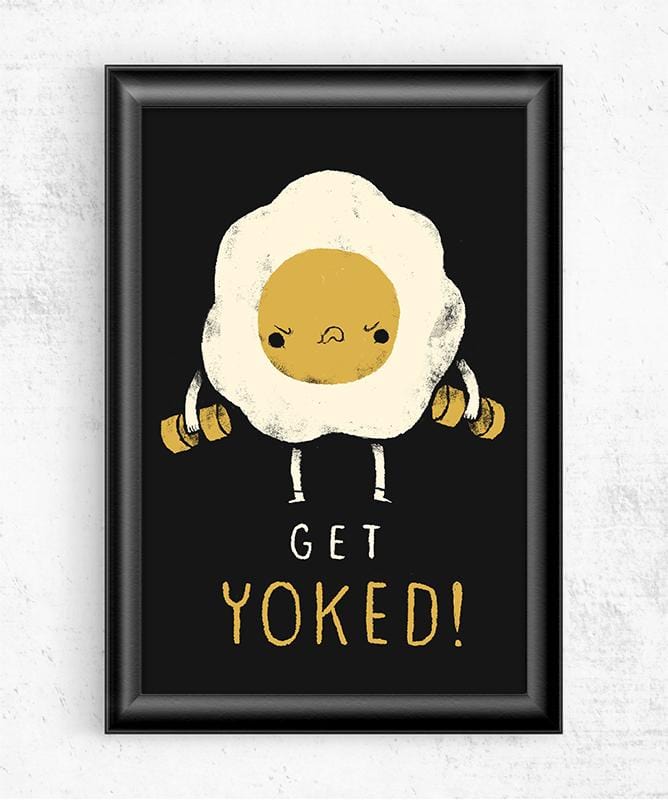 Yoked Gym Posters by Louis Roskosch - Pixel Empire