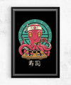 Octo Sushi Posters by Vincent Trinidad - Pixel Empire