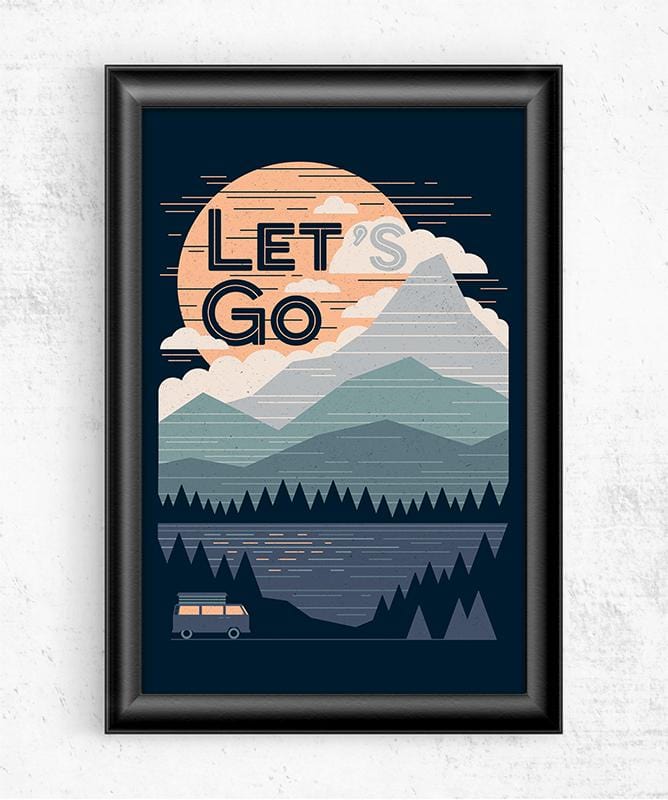 Let's Go Posters by Rick Crane - Pixel Empire