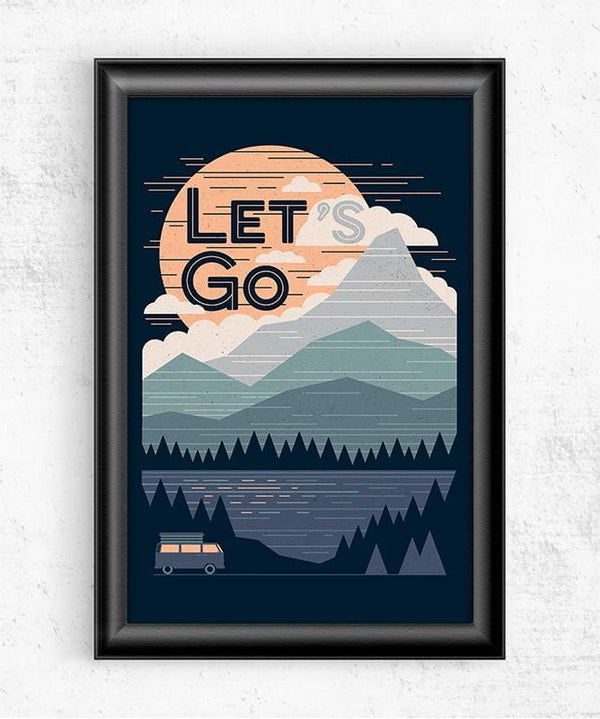 Let's Go Posters by Rick Crane - Pixel Empire