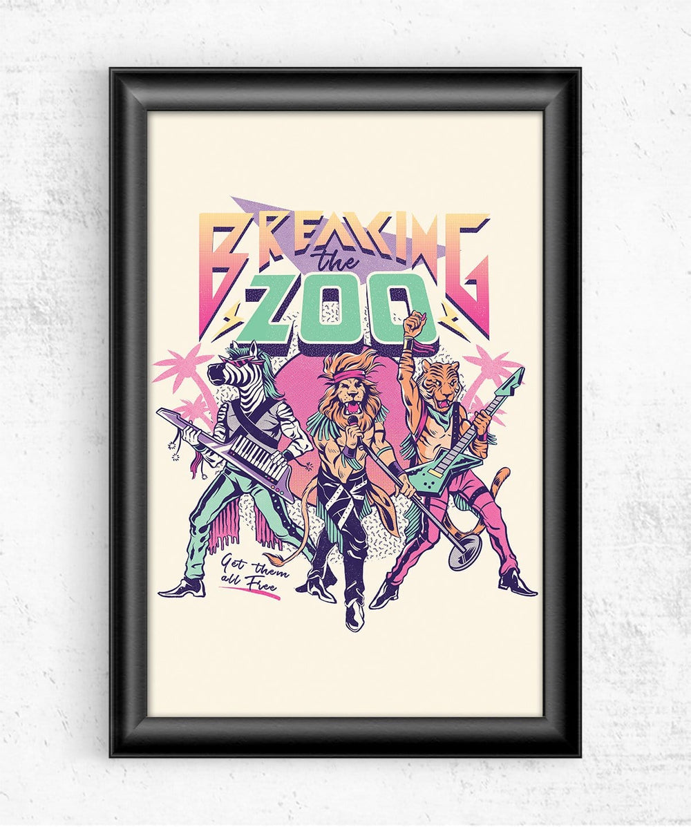 Breaking the Zoo Posters by Ilustrata - Pixel Empire