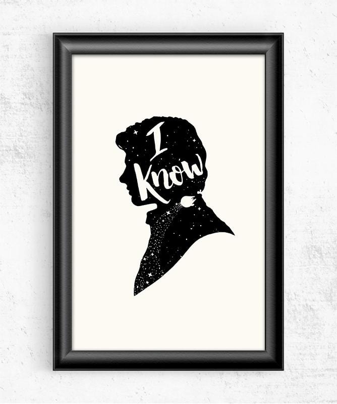 I Know Posters by Creative Outpouring - Pixel Empire