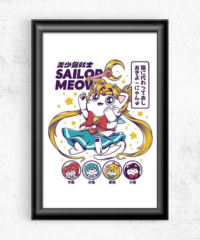 Sailor Meow Posters by Ilustrata - Pixel Empire