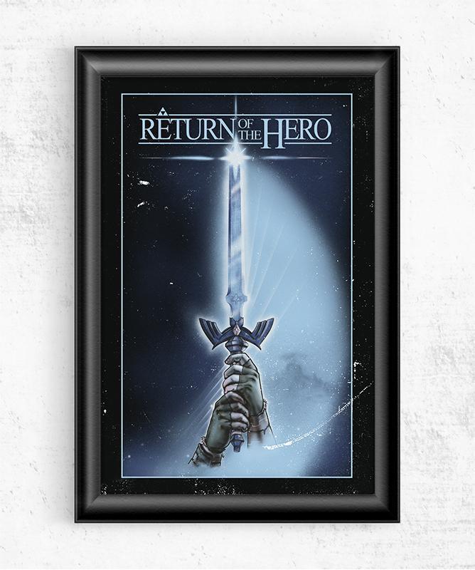 Return of the Hero (Reward) Posters by The Pixel Empire - Pixel Empire