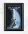 Return of the Hero (Reward) Posters by The Pixel Empire - Pixel Empire