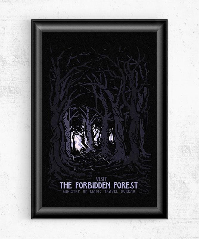 Visit the Forbidden Forest Posters by Mathiole - Pixel Empire