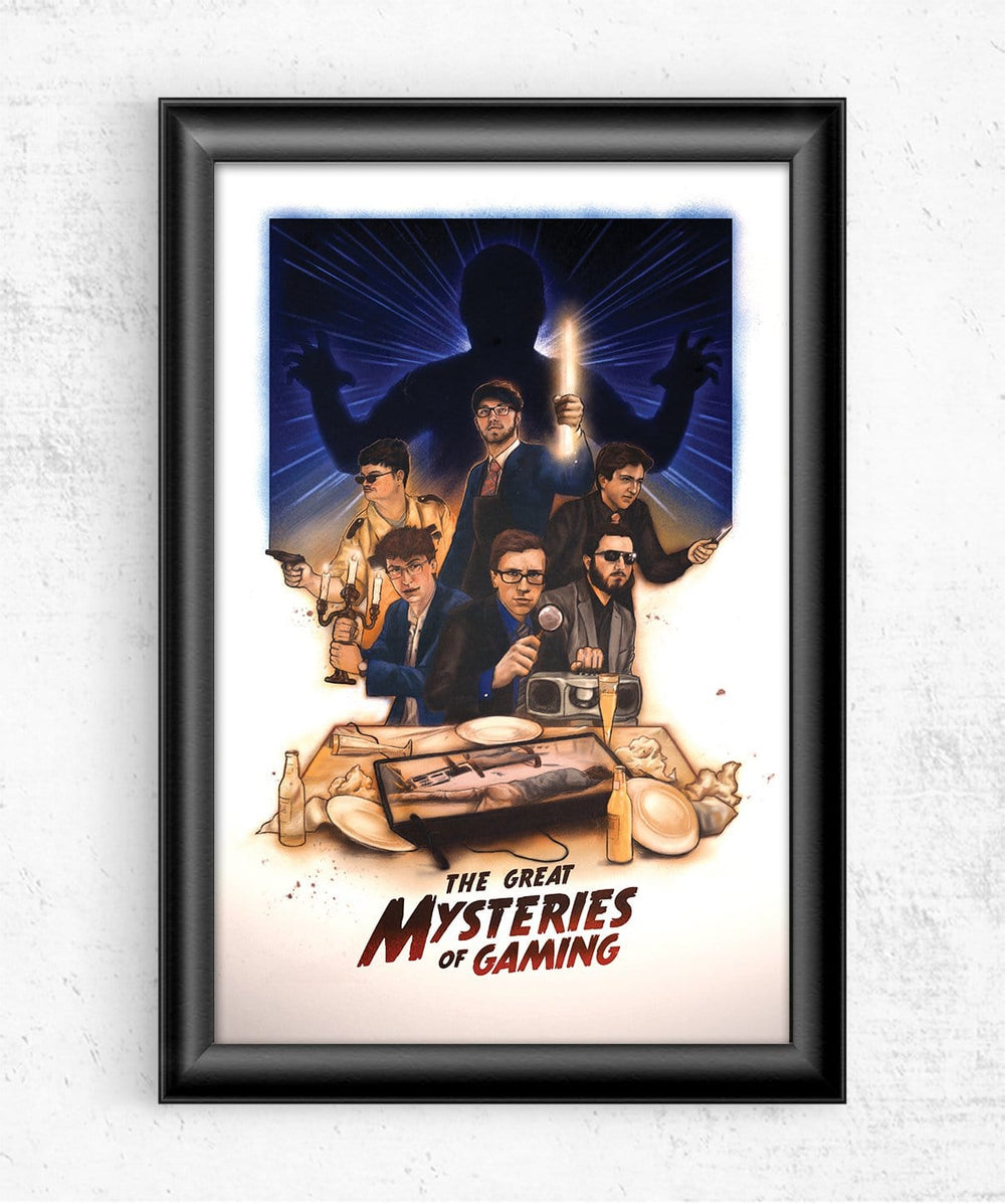 Mysteries of Gaming Posters by Scott The Woz - Pixel Empire
