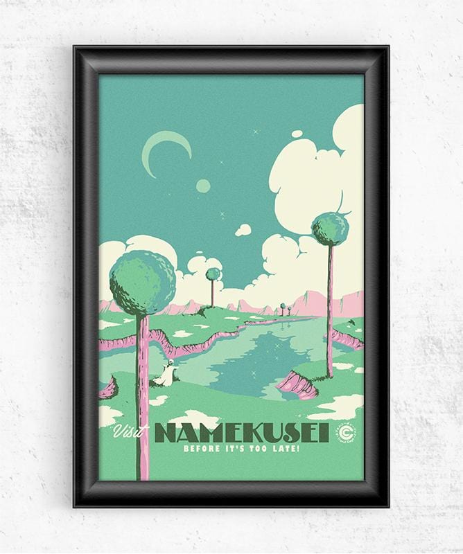 Visit Namekusei Posters by Mathiole - Pixel Empire