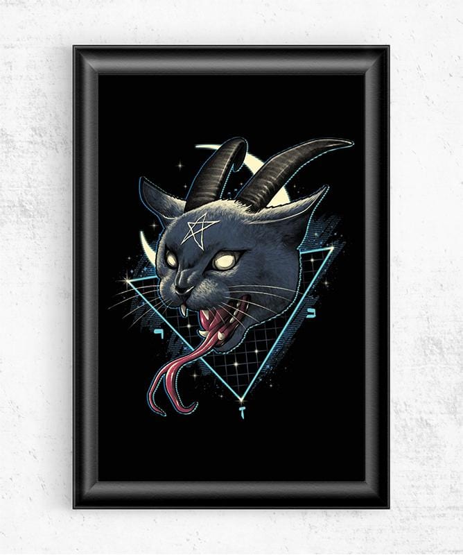 Rad Devil Cat Posters by Vincent Trinidad - Pixel Empire