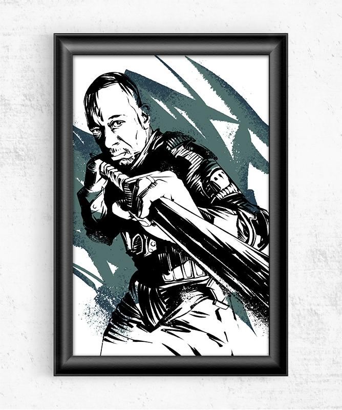 The Walking Dead Morgan Posters by Nikita Abakumov - Pixel Empire