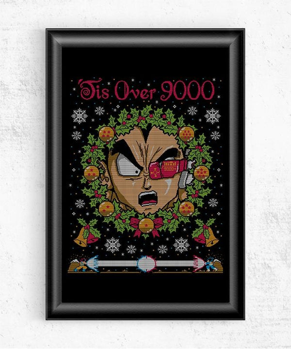 Tis Over 9000 Posters by COD Designs - Pixel Empire